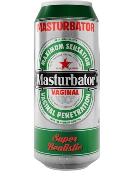 ALIVE - MALE MASTURBATOR VAGINA BEER CAN