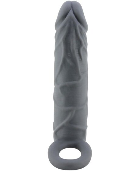 PRETTY LOVE - REALISTIC SKIN PENIS SLEEVE DARK GREY