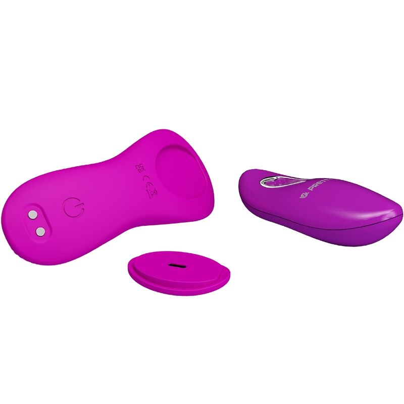 PRETTY LOVE - ROMARIO LAY-ON CLITORIS STIMULATOR REMOTE CONTROL PINK - Image 4