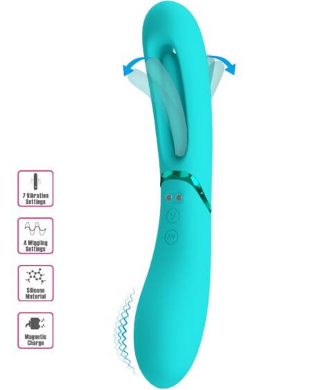 ROMANCE - LEXIE G-SPOT VIBRATOR 7 VIBRATIONS BLUE