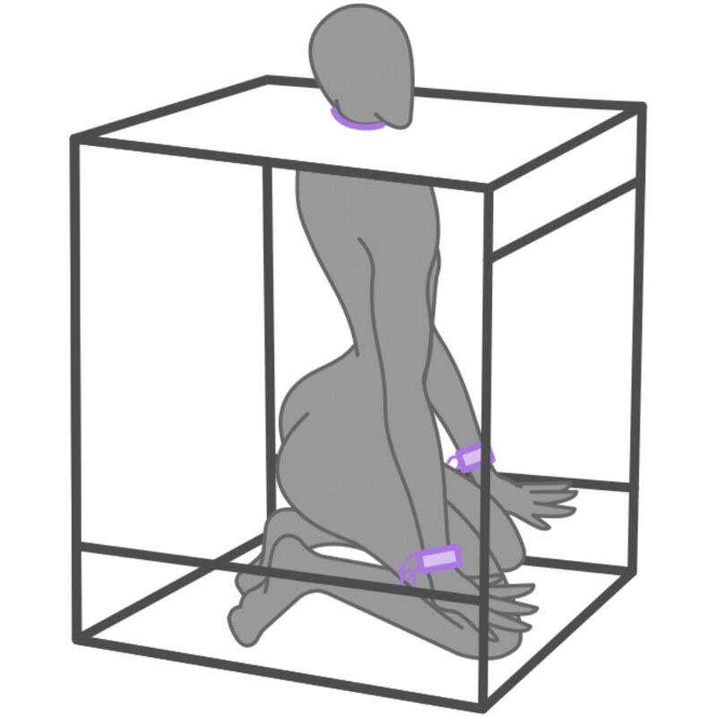 SECRET DOME - KINK CLUB CABINA BUKKAKE MORADO – Bild 3