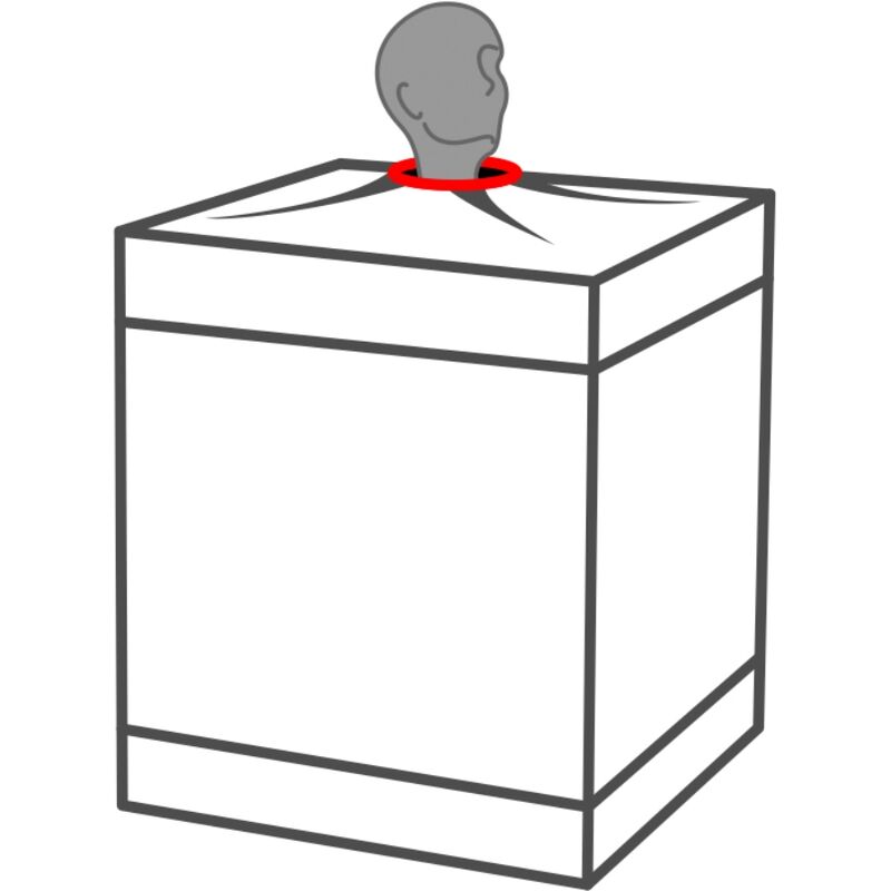 SECRET DOME - KINK CLUB CABINA BUKKAKE BLACK RED – Bild 4