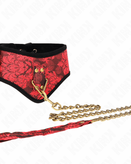 KINK - SCANDAL MODEL NECKLACE WITH LACE STRAP 75 CM 44 X 10 CM