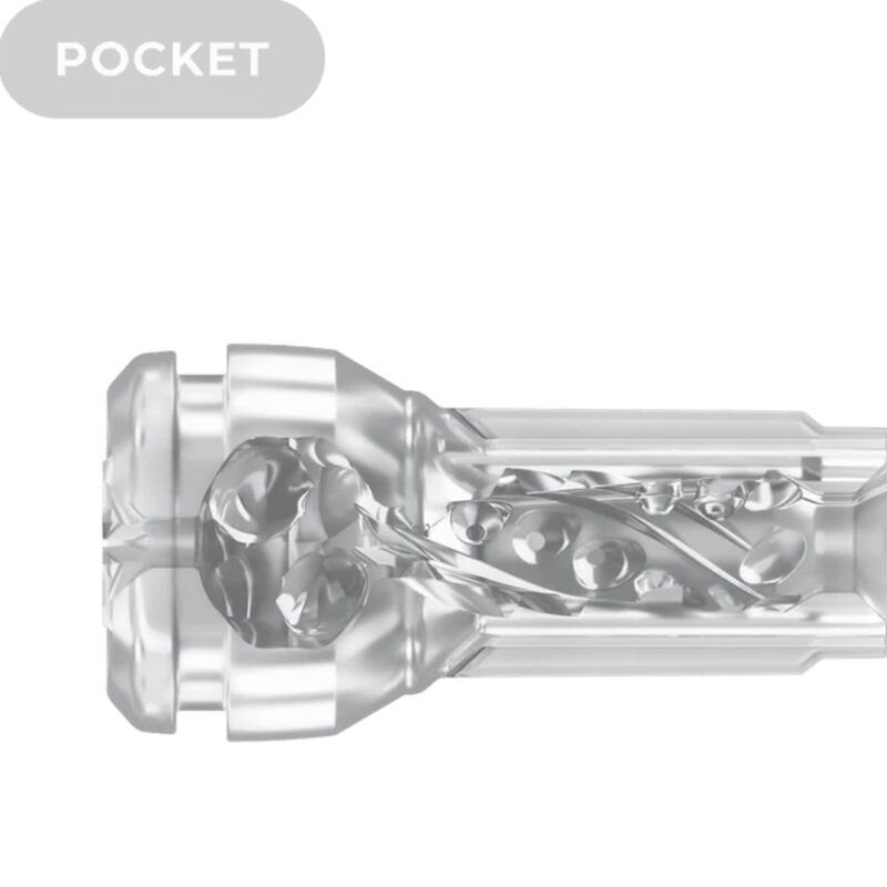 KIIROO - FEEL POCKET STROKER CRYSTAL BY KIIROO TRANSPARENT – Bild 4