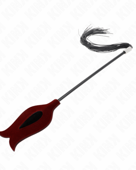KINK - ROSE SHAPE SILICONE TASSEL WHIP 45 CM