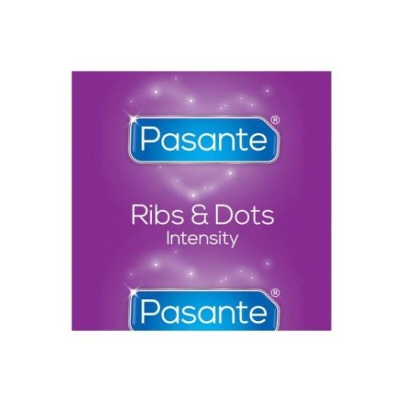 PASANTE - RIBS DOTS INTENSITY CONDOMS 144 UNITS - Image 2