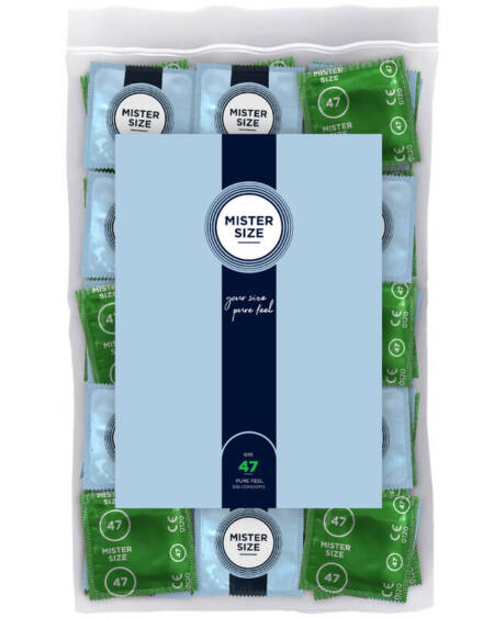 MISTER SIZE - CONDOM SIZE XS 47 MM (100 UNITS)