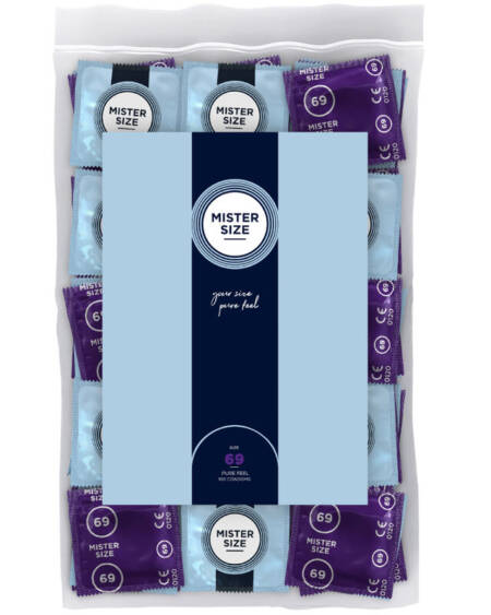 MISTER SIZE - CONDOMS SIZE XXXL 69 MM (100 UNITS)