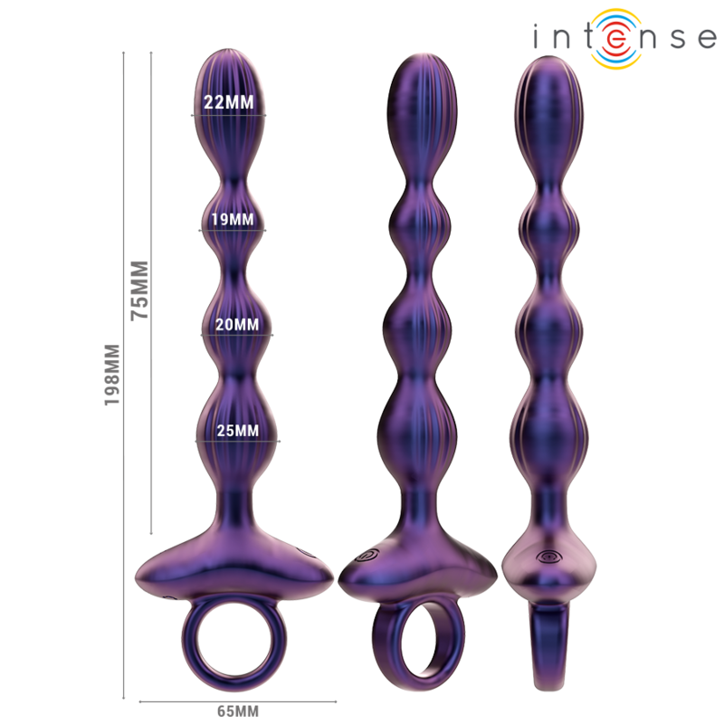 INTENSE - JACKIE VIBRATING ANAL PLUG MODEL 1 REMOTE CONTROL - Image 2