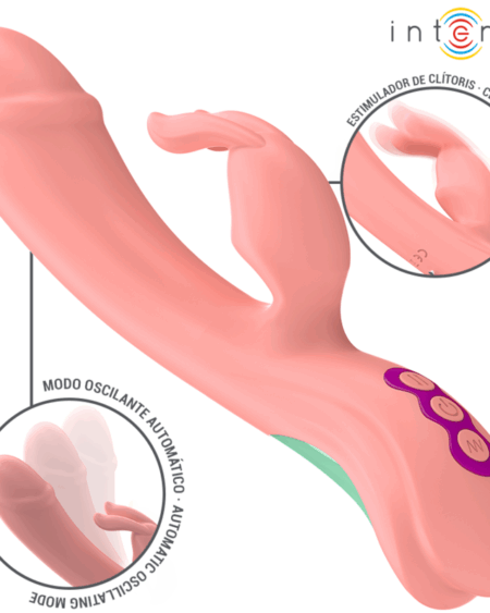 INTENSE - RACHEL RABBIT VIBRATOR 5 VIBRATIONS PINK