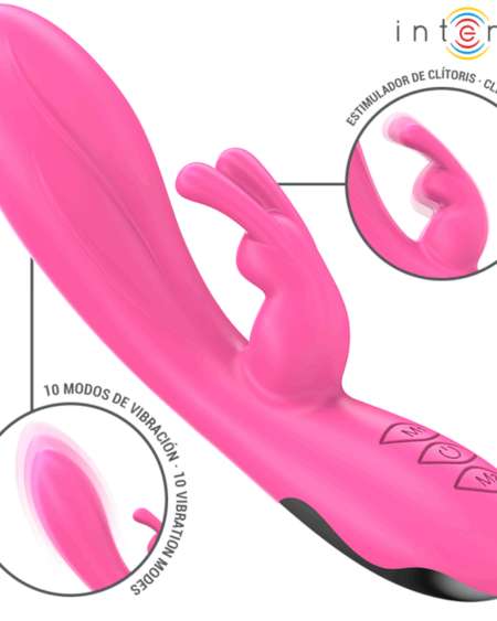 INTENSE - RANDALL RABBIT VIBRATOR 10 VIBRATIONS PINK