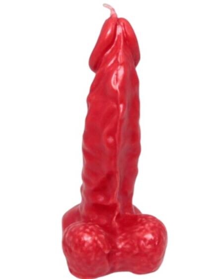 DIABLO PICANTE - PENIS SHAPED CANDLE RED