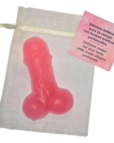 DIABLO PICANTE - PENIS SHAPED PERFUMED SOAP PINK