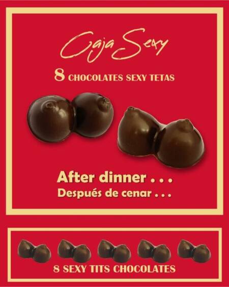 DIABLO PICANTE - 8 SEXY TITS CHOCOLATES