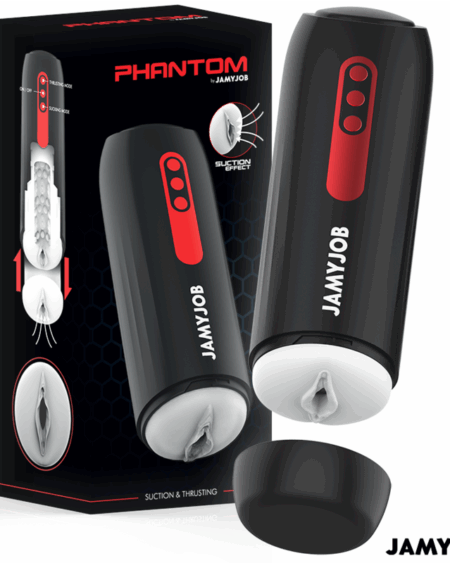 JAMYJOB - PHANTOM AUTOMATIC VAGINA MASTURBATOR 5 MODES STIMULATING WAVES AND THRUST