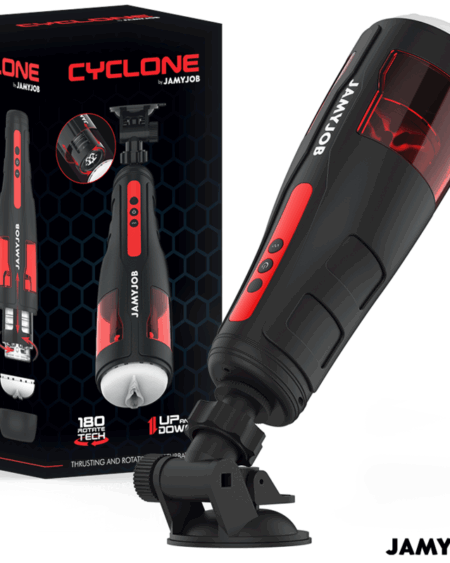 JAMYJOB - CYCLONE AUTOMATIC VAGINA MASTURBATOR 10 ROTATION AND THRUST MODES