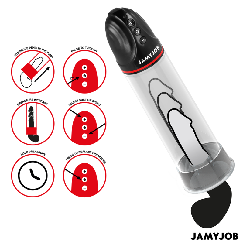JAMYJOB - XPAND AUTOMATIC PUMP 3 SUCTION LEVELS GREY - Image 2