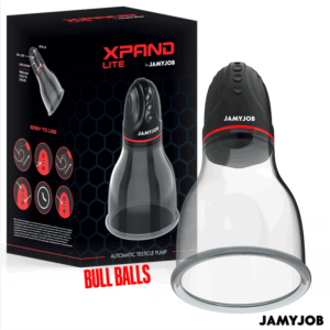 JAMYJOB - XPAND LITE AUTOMATIC TESTICLE PUMP 3 SUCTION LEVELS GREY