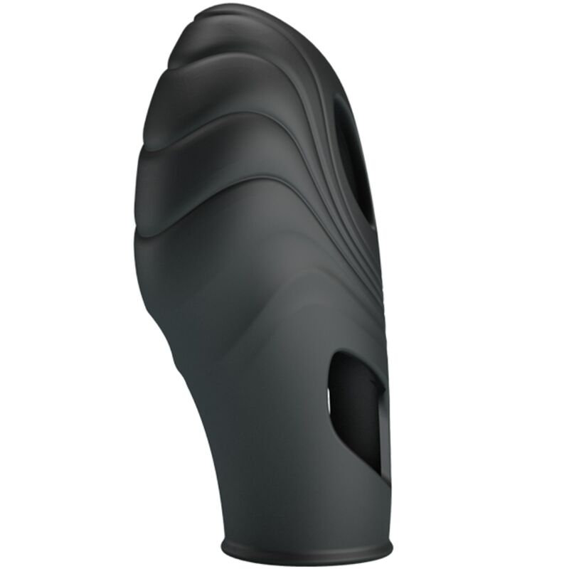 PRETTY LOVE - LICH SILICONE FINGER VIBRATOR BLACK - Image 2