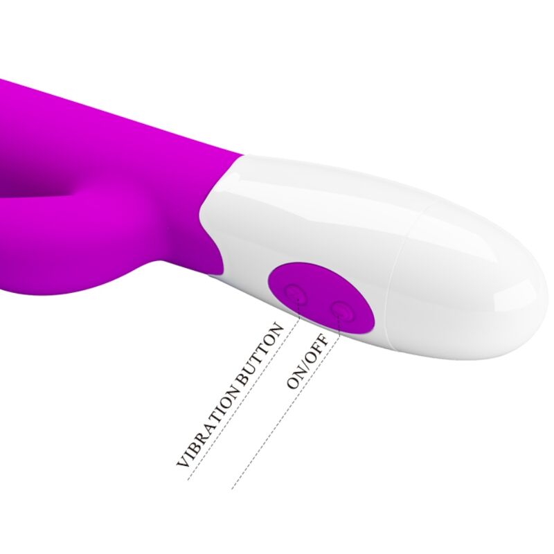 PRETTY LOVE - CENTAUR VIBRATOR RABBIT 30 VIBRATION MODES PURPLE - Image 4