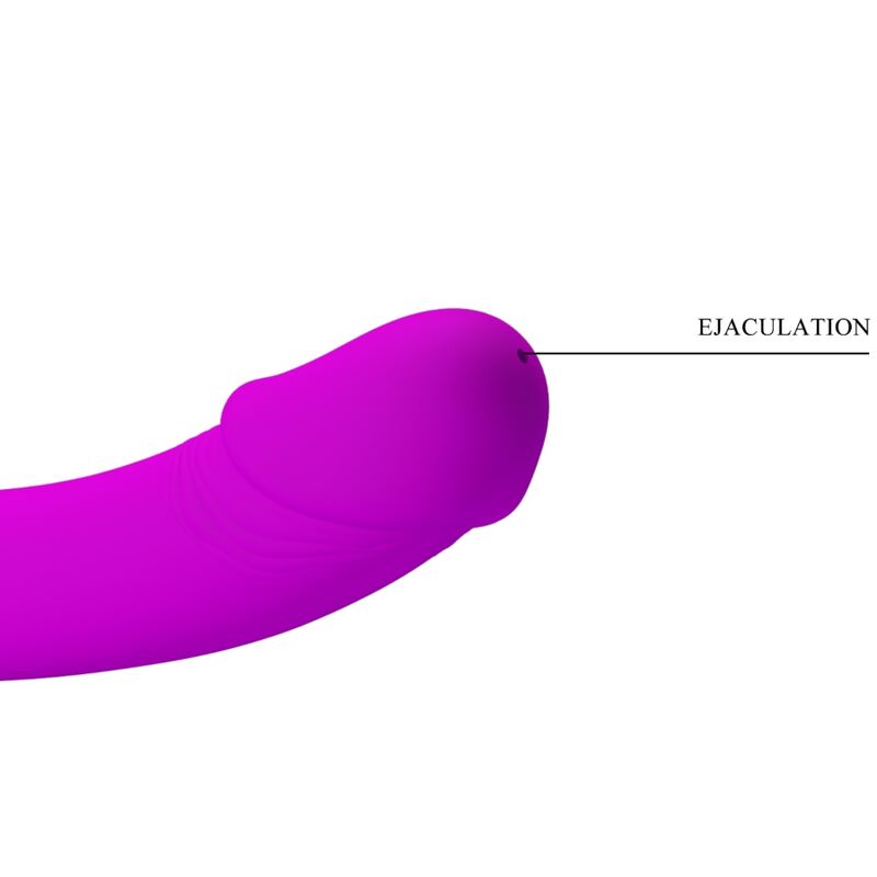 PRETTY LOVE - KELPIE DOUBLE STRAP-ON STIMULATOR PURPLE - Image 3