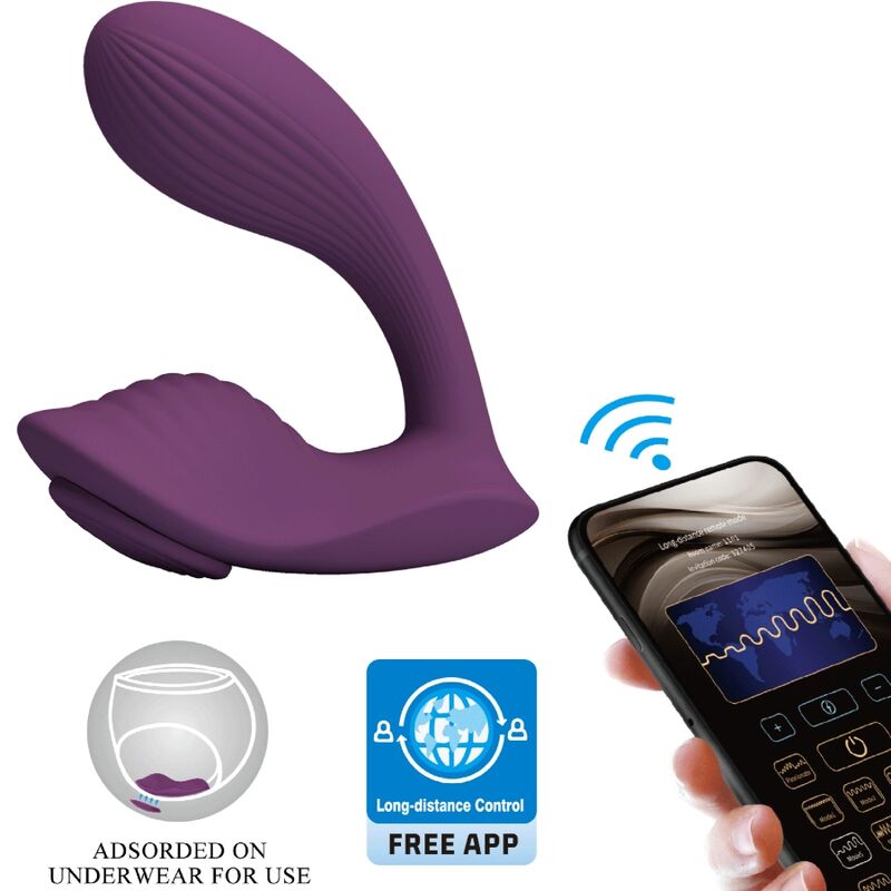 PRETTY LOVE - FRANZ MASSAGER UND VIBRATOR FREE APP LILA
