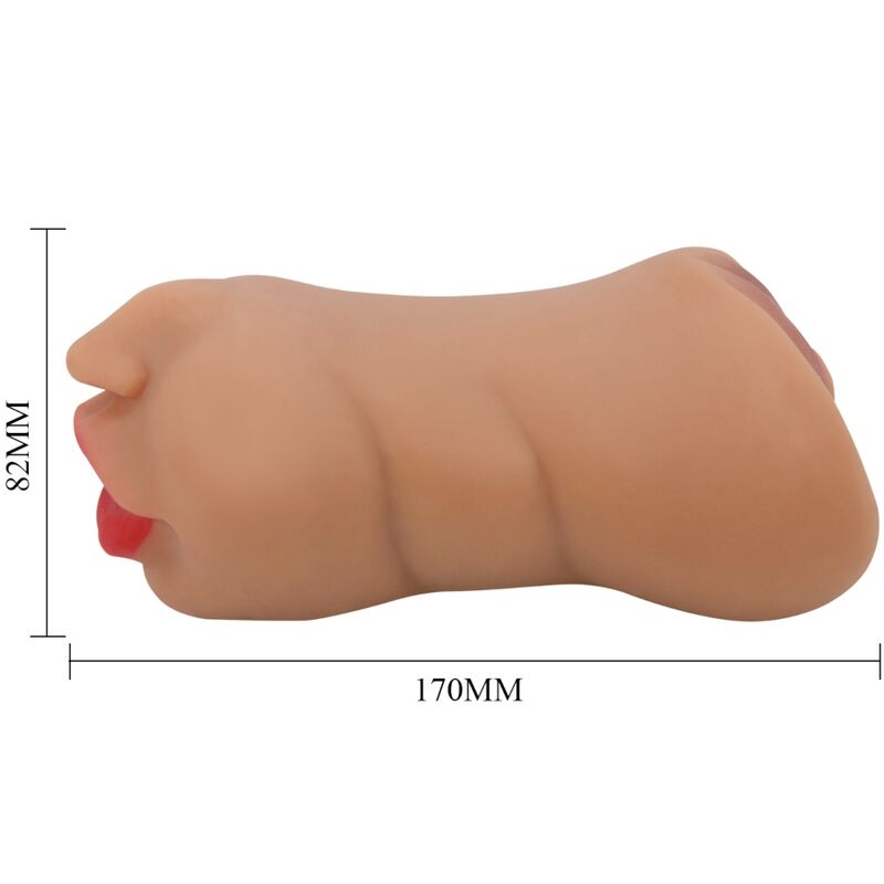 CRAZY BULL - ZOEY DOUBLE MASTURBATOR MOUTH VAGINA FLESH - Image 5