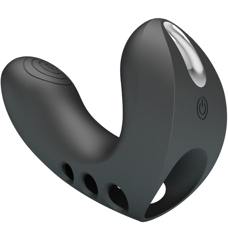 PRETTY LOVE - CAMELIA FINGER VIBRATOR 7 VIBRATIONS BLACK - Image 2