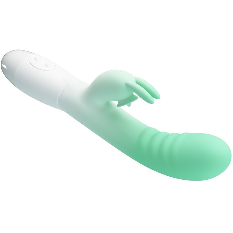 PRETTY LOVE - CERBERUS RABBIT VIBRATOR 3O VIBRATIONS GREEN - Image 3