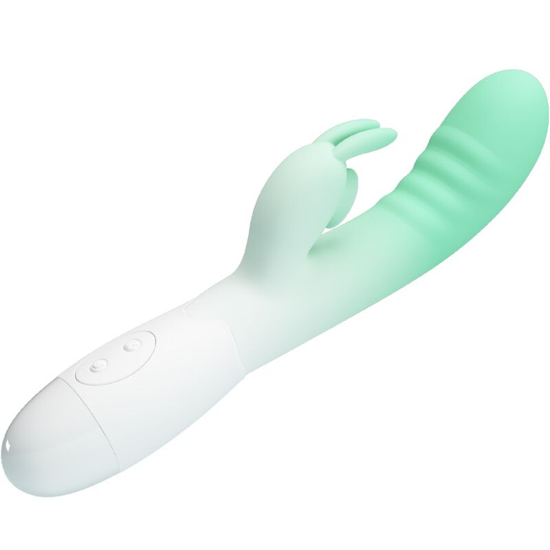 PRETTY LOVE - CERBERUS RABBIT VIBRATOR 3O VIBRATIONS GREEN - Image 4