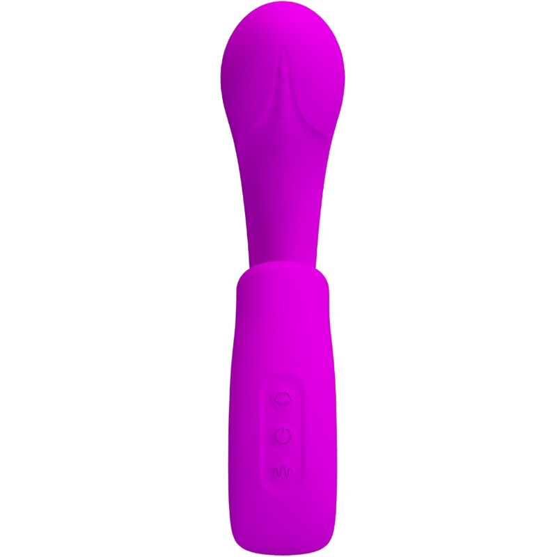 PRETTY LOVE - SIBEL SIBEL G-SPOT VIBRATOR + CLITORIS STIMULATOR 10 VIBRATIONS PURPLE – Bild 3