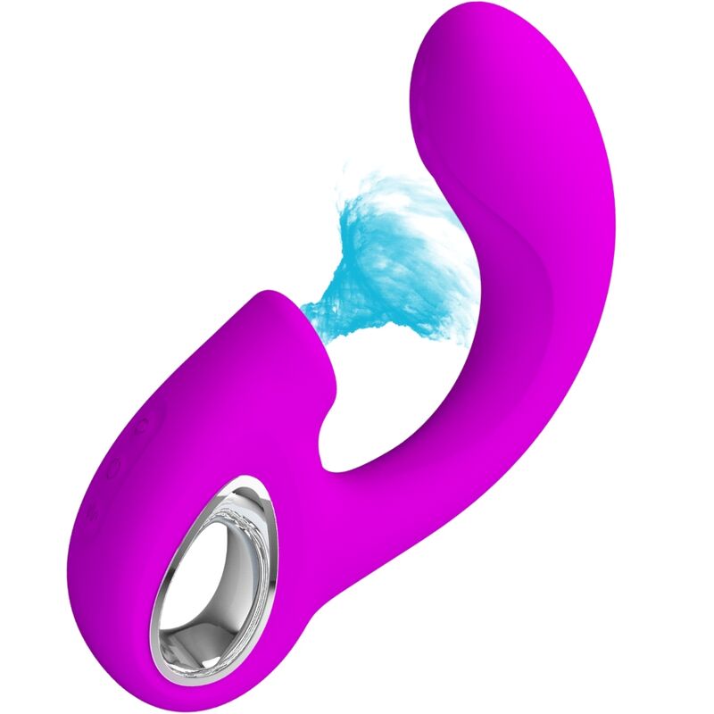 PRETTY LOVE - SIBEL SIBEL G-SPOT VIBRATOR + CLITORIS STIMULATOR 10 VIBRATIONS PURPLE – Bild 2