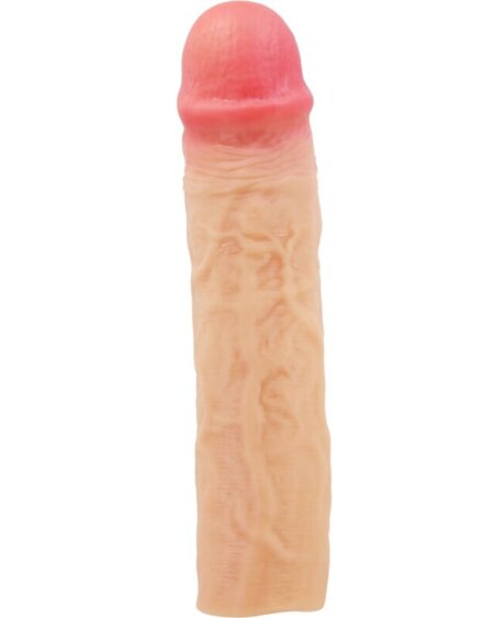 PRETTY LOVE - DEREK PENIS SLEEVE WITH 7.6 CM EXTENSION FLESH