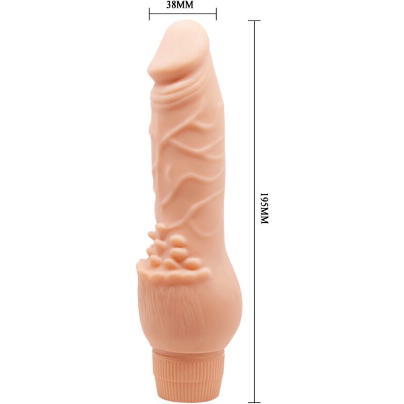 BAILE - BARBARA REALISTIC VIBRATOR 19.5 CM FLESH - Image 5