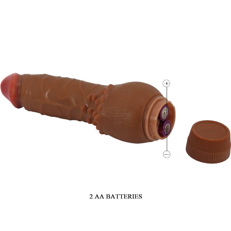 BAILE - BARBARA REALISTIC VIBRATOR 19.5 CM MULATTO - Image 4