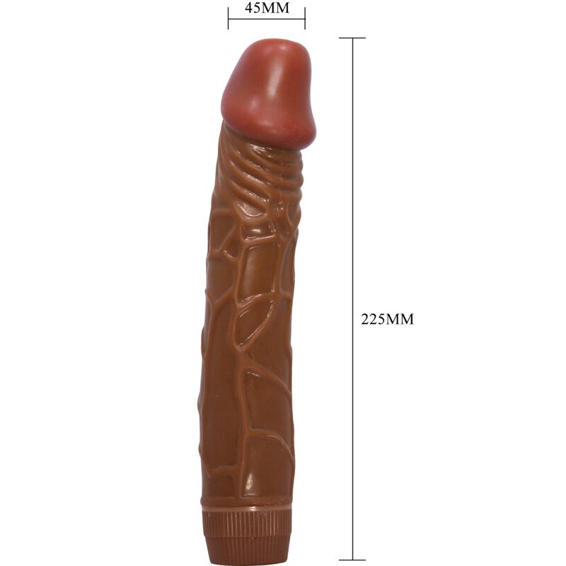 BAILE - BOB REALISTIC VIBRATOR 22.5 CM MULATTO - Image 4