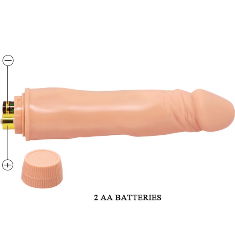 BAILE - DWARF REALISTIC VIBRATOR 21 CM FLESH - Image 3