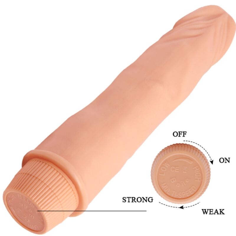 BAILE - DWARF REALISTIC VIBRATOR 21 CM FLESH - Image 5