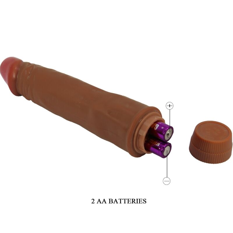 BAILE - DWARF REALISTIC VIBRATOR 21 CM MULATTO - Image 3