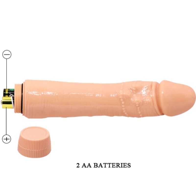 BAILE - DYBBUK REALISTIC VIBRATOR 24 CM FLESH - Image 3