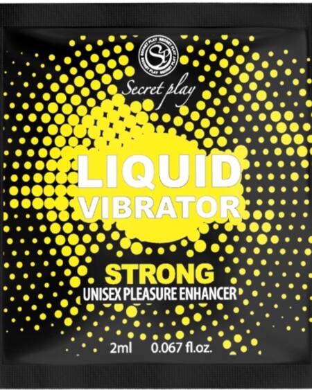 SECRETPLAY - SINGLE DOSE VIBRATOR LIQUID STRONG 2 ML