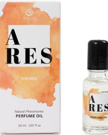 SECRETPLAY - ARES NATURAL PERFUME PHEROMONES IN OIL FOR MEN 20 ML