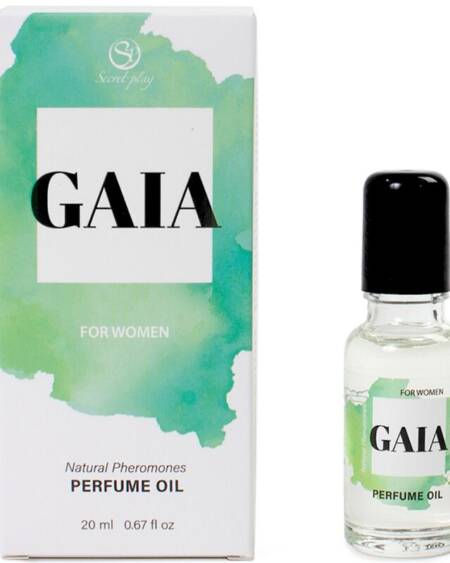 SECRETPLAY - GAIA NATURAL PERFUME PHEROMONES IN OIL FOR WOMEN 20 ML