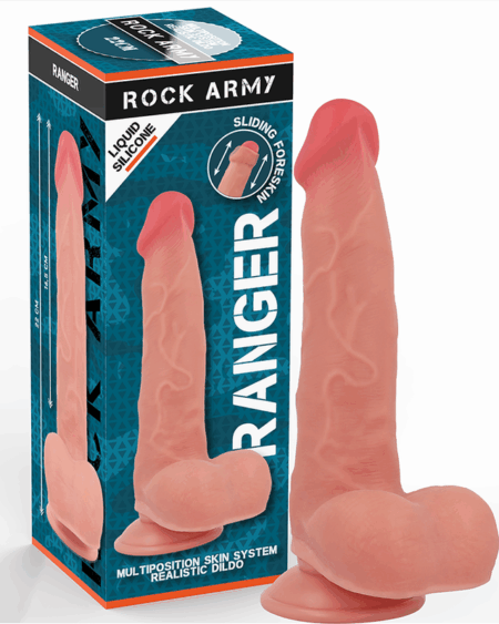 ROCKARMY - LIQUID SILICONE RANGER 22 CM -O- 3.6 CM