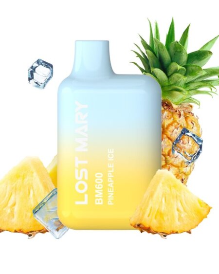 LOST MARY - BM600 NICOTINE VAPER 2% DISPOSABLE PINEAPPLE ICE