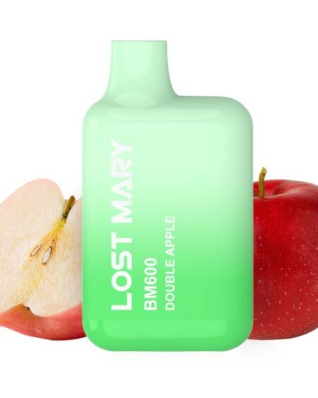 LOST MARY - BM600 NICOTINE VAPER 2% DISPOSABLE DOUBLE APPLE