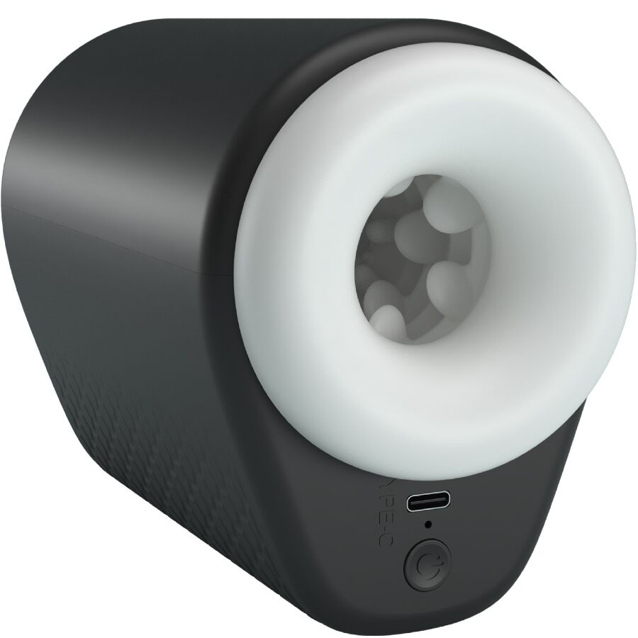 PRETTY LOVE - DJ GIRL MALE MASTURBATOR WITH VIBRATION 5 SETTINGS NEGRO – Bild 3