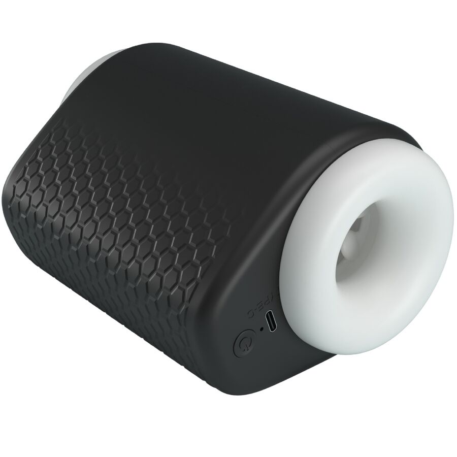 PRETTY LOVE - DJ GIRL MALE MASTURBATOR WITH VIBRATION 5 SETTINGS NEGRO – Bild 4