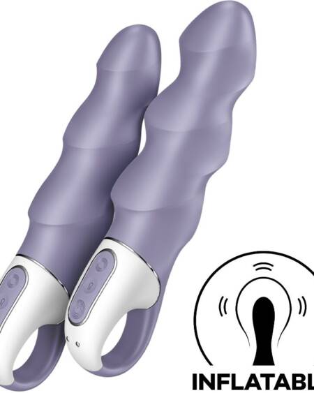 SATISFYER - AIR PUMP VIBRATOR 1 INFLATABLE G-SPOT VIBRATOR PURPLE