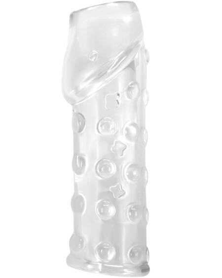 PRETTY LOVE - TIGHT AND VOLUMIZING PENIS SLEEVE TRANSPARENT